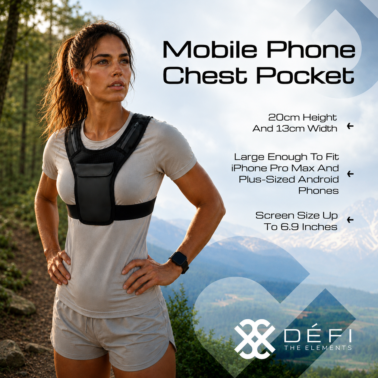 Running Vest Phone Holder