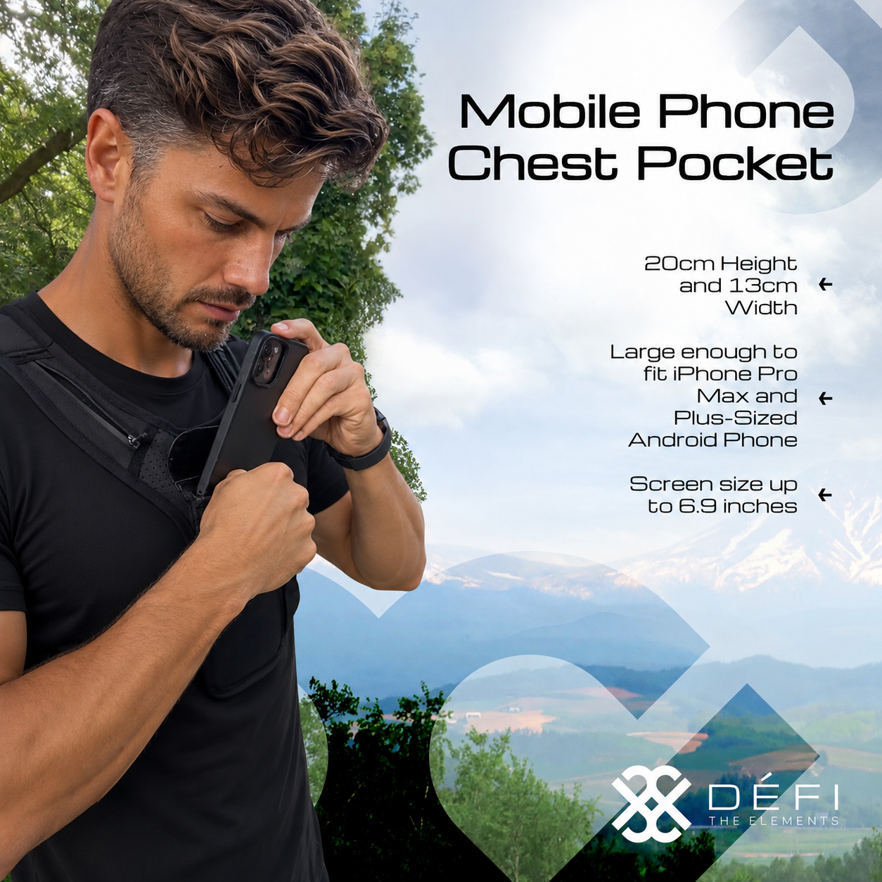 Running Vest Phone Holder