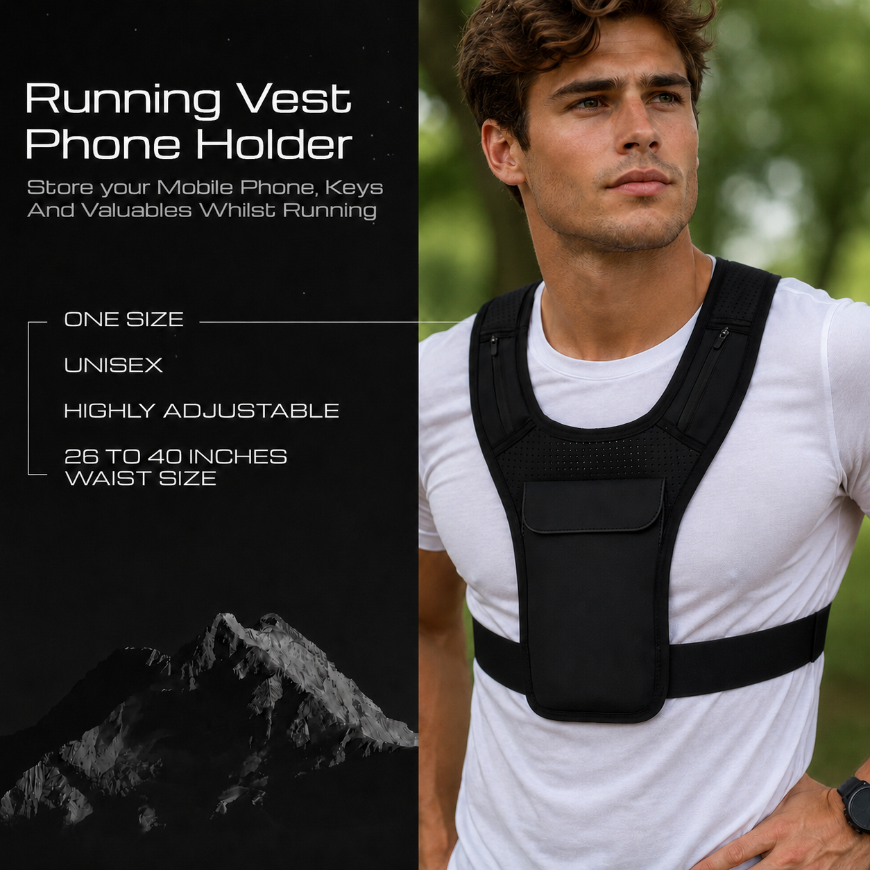Running Vest Phone Holder